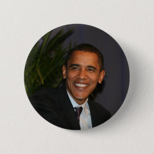 Badge Rond 5 Cm Barack Obama
