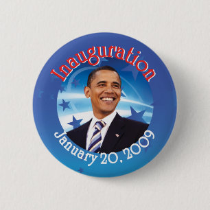 Badge Rond 5 Cm Barack Obama