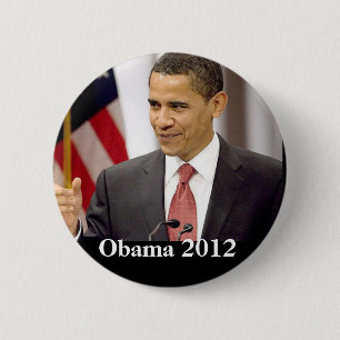 Badge Rond 5 Cm Barack Obama 2012