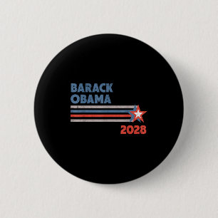 Badge Rond 5 Cm Barack Obama 2028 Pour Président Campagne Patrioti