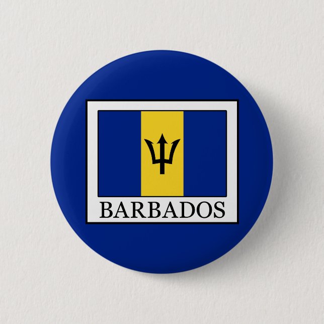 Badge Rond 5 Cm Barbade (Devant)