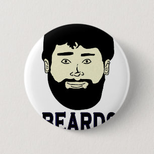 Badge Rond 5 Cm BARBES - ils se développent sur vous