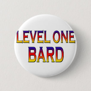 Badge Rond 5 Cm Barde de niveau un