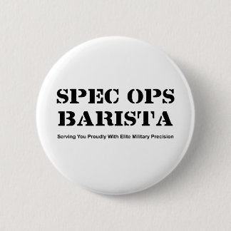 Badge Rond 5 Cm Barman de Spéc. Ops