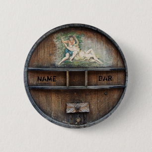 Badge Rond 5 Cm Barre ou bouton de propriétaire ou de client de