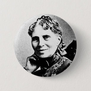 Badge Rond 5 Cm Barton ~ Clara Fondateur Croix-Rouge américaine