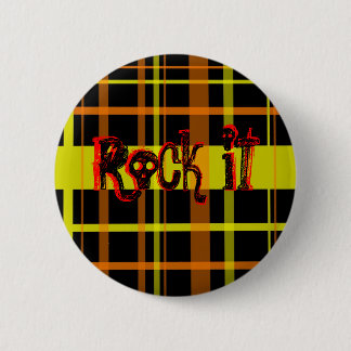 Badge Rond 5 Cm Basculez-le ! Pin de plaid