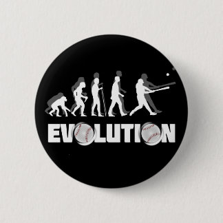 Badge Rond 5 Cm Base-ball d'évolution