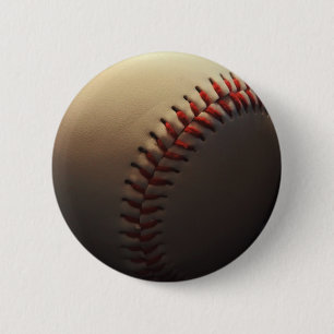 Badge Rond 5 Cm Baseball