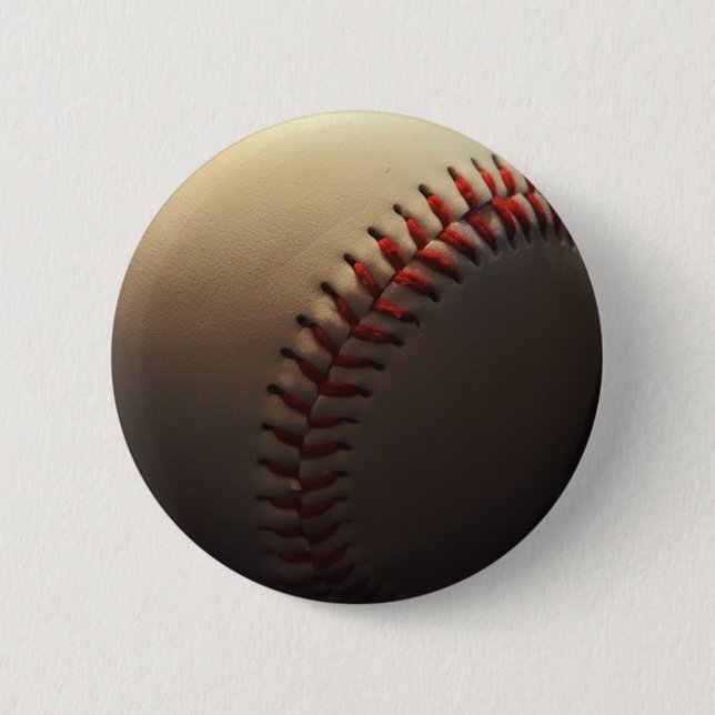 Badge Rond 5 Cm Baseball (Devant)