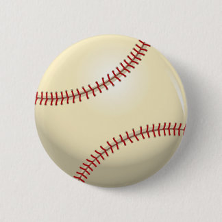 Badge Rond 5 Cm Baseball