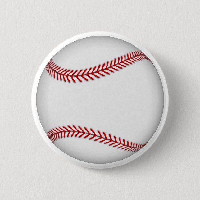 Badge Rond 5 Cm Baseball: (Devant)