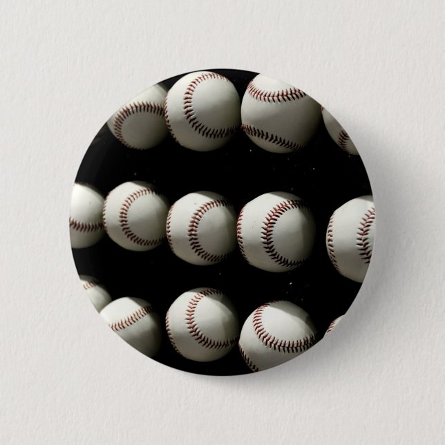 Badge Rond 5 Cm Baseballs (Devant)