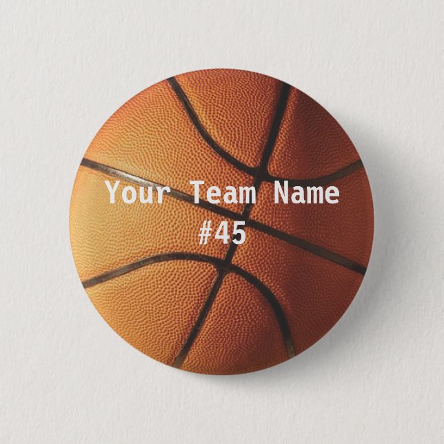 Badge Rond 5 Cm Basket (Devant)
