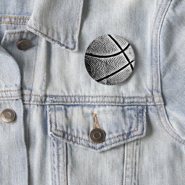 Badge Rond 5 Cm Basket (En situation)