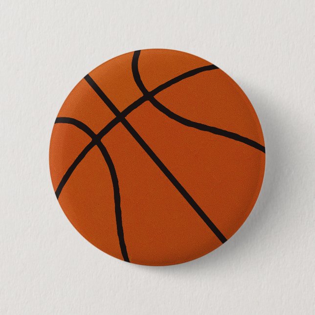 Badge Rond 5 Cm Basket-ball (Devant)