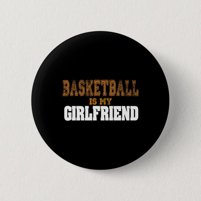 Badge Rond 5 Cm Basket-ball Is (Devant)