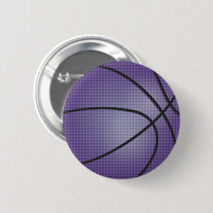 Badge Rond 5 Cm Basket violet