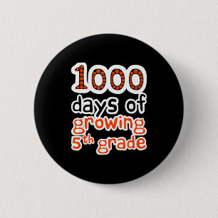Badge Rond 5 Cm Basketball 1000e Sport de niveau 1000 5e Jour Jour