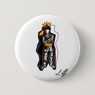 Badge Rond 5 Cm Basketball Allstar