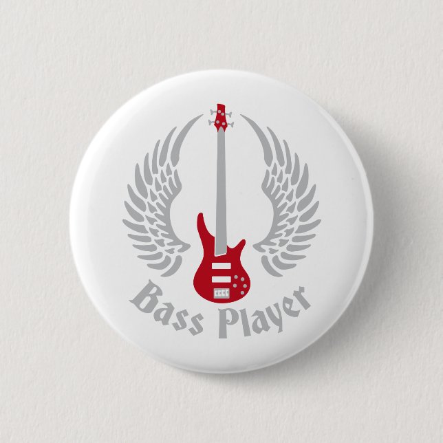 Badge Rond 5 Cm Bass-Guss (Devant)