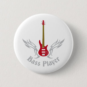 Badge Rond 5 Cm Bass-Guss