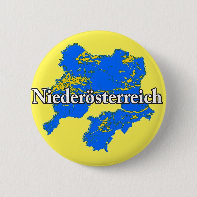 Badge Rond 5 Cm Basse-Autriche (Devant)