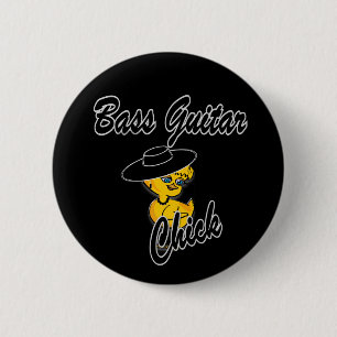 Badge Rond 5 Cm Basse Guitare #4