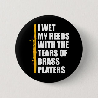 Badge Rond 5 Cm Bassooniste Reed