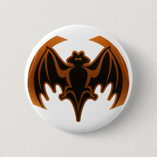 Badge Rond 5 Cm Bat Brown Le MUSÉE Zazzle Cadfts