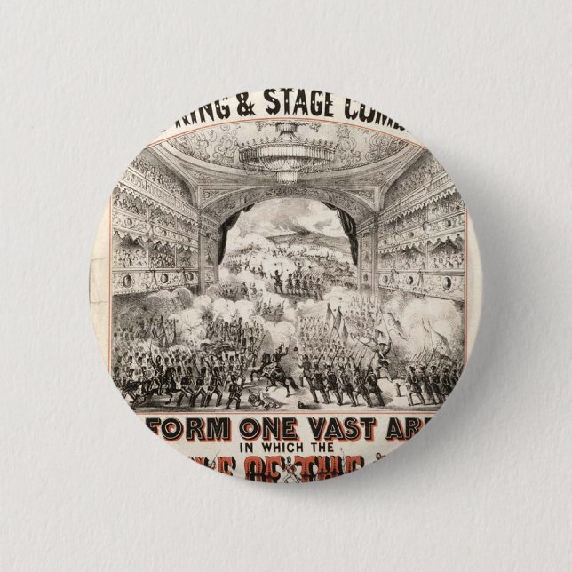 Badge Rond 5 Cm Bataille De L'Alma (Devant)