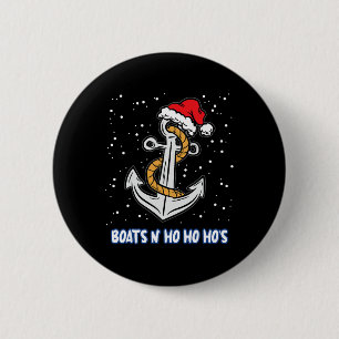 Badge Rond 5 Cm Bateaux N Ho Ho Hos Noël Pyjama Drôle Humour X-m