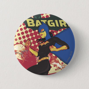 Badge Rond 5 Cm Batgirl