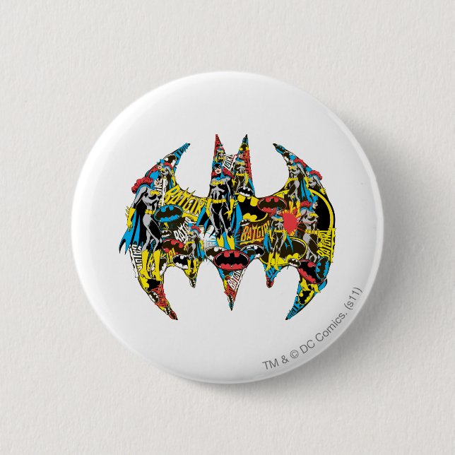 Badge Rond 5 Cm Batgirl - Meurtre (Devant)