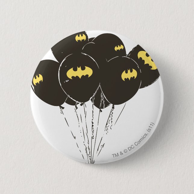 Badge Rond 5 Cm Batman Balloons (Devant)
