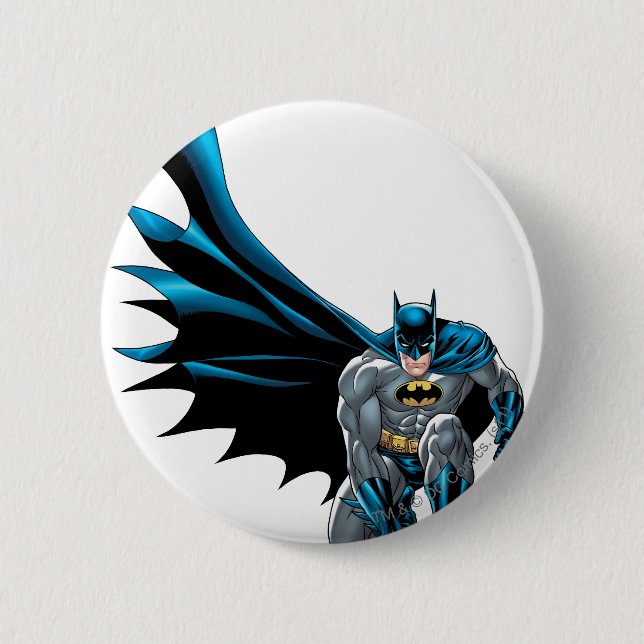 Badge Rond 5 Cm Batman Crouches (Devant)