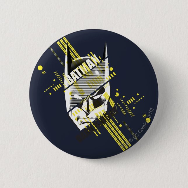 Badge Rond 5 Cm Batman Dark Knight Futuristic (Devant)