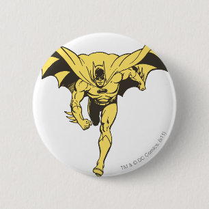 Badge Rond 5 Cm Batman Dash jaune