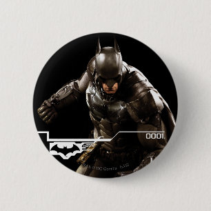 Badge Rond 5 Cm Batman Debout Avec Cape