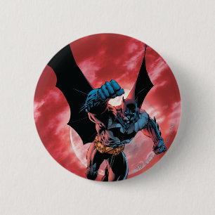 Badge Rond 5 Cm Batman Firey Sky