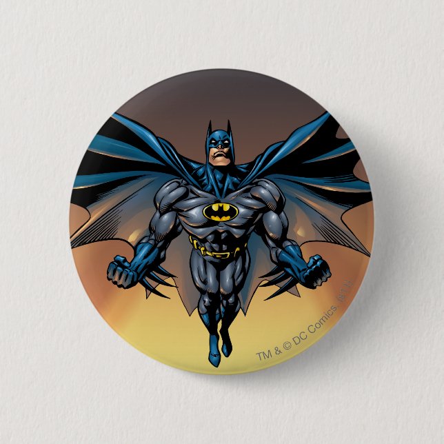Badge Rond 5 Cm Batman Hyperdrive - 15B (Devant)