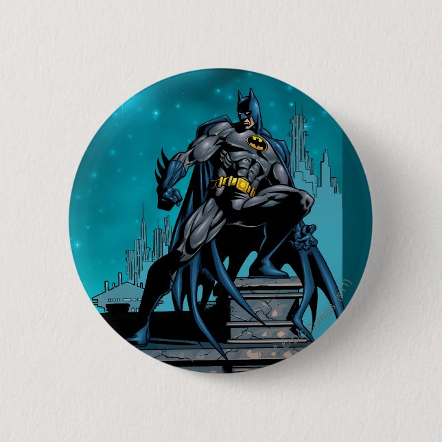 Badge Rond 5 Cm Batman Knight FX - 19 (Devant)