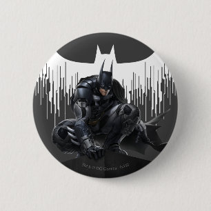 Badge Rond 5 Cm Batman perché sur un pilier