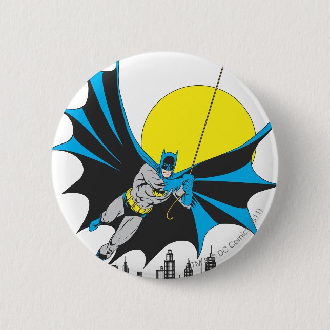 Badge Rond 5 Cm Batman Swings (Devant)