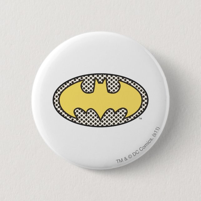 Badge Rond 5 Cm Batman Symbol | Showtime Logo (Devant)