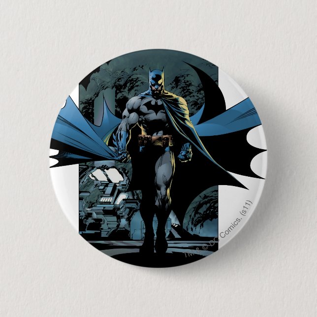 Badge Rond 5 Cm Batman Urban Legends - 1 (Devant)