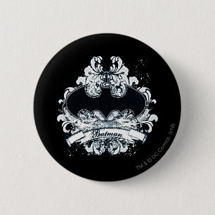 Badge Rond 5 Cm Batman Vintage Urban Grunge