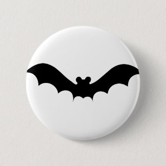 Badge Rond 5 Cm Batte de Halloween