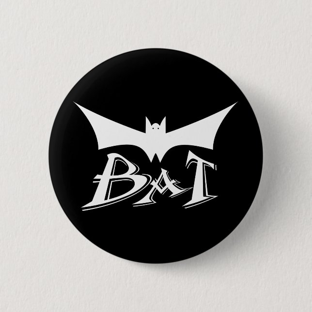Badge Rond 5 Cm Batte volante (Devant)
