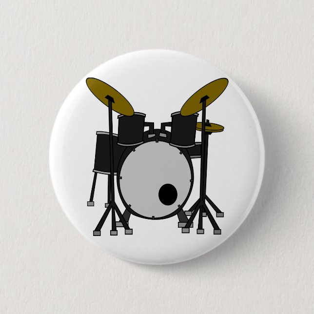 Badge Rond 5 Cm Batterie (Devant)